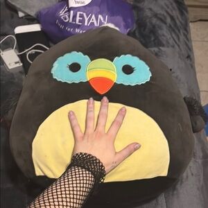 Squishmallows Brown and Yellow Owl Plush